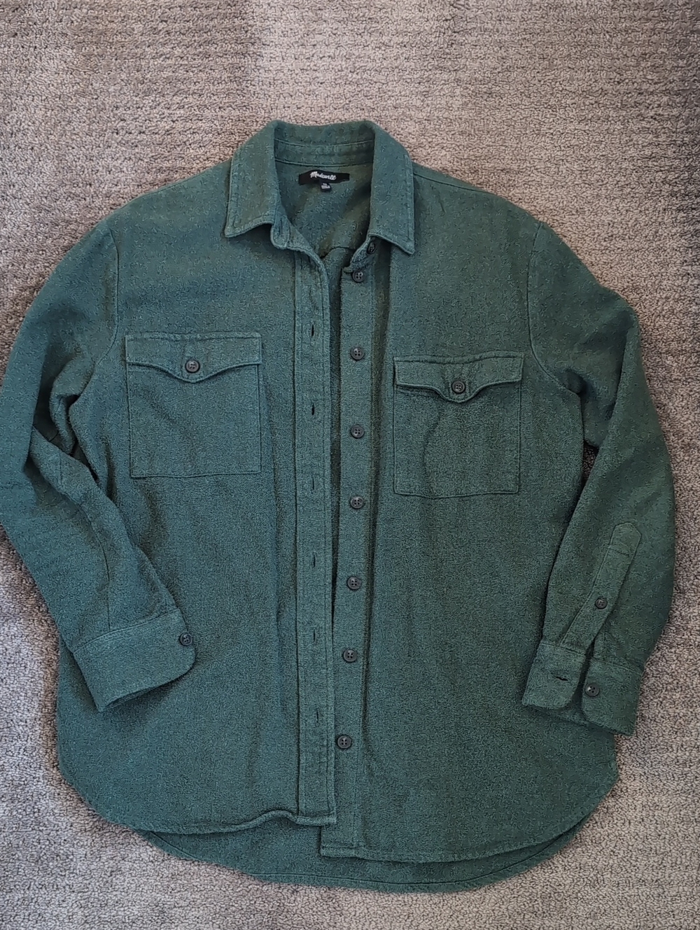 Madewell Button Down Shirt Jacket Size XS